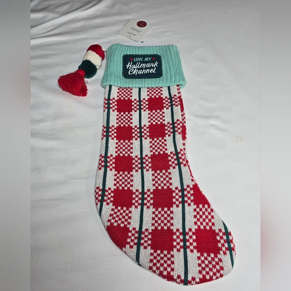 Hallmark Channel Love My Christmas Stocking Nwt - Picture 1 of 3